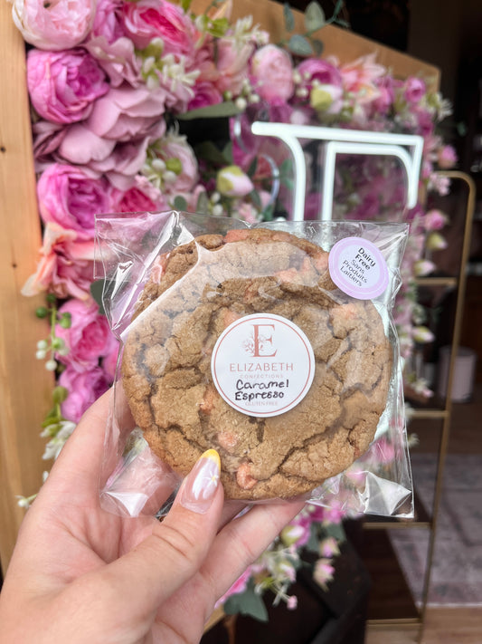 Caramel Espresso Cookies