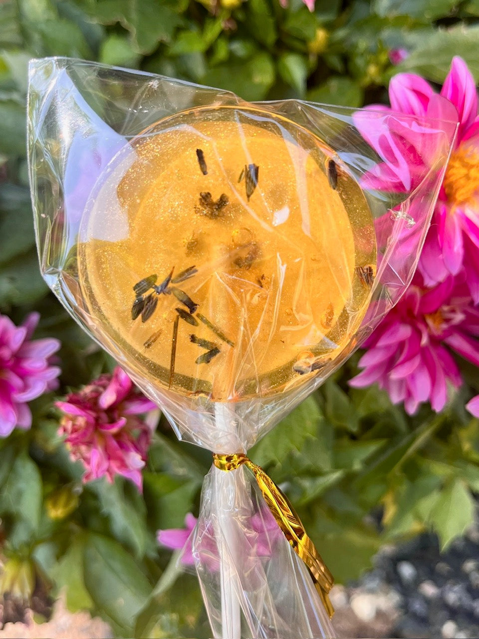 Lavender Lemonade Lollipop