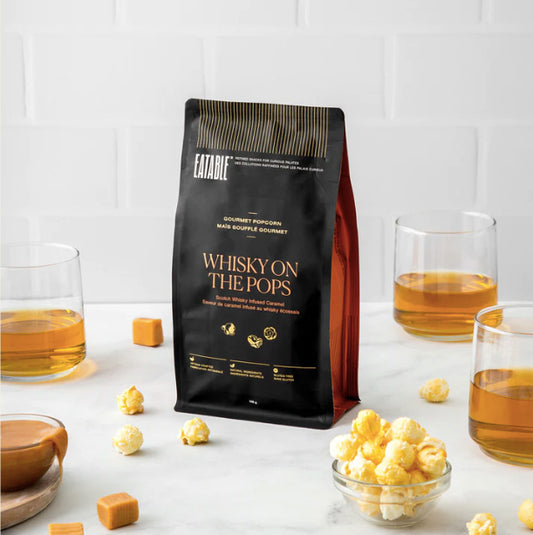 Whisky On The Pops Whisky Infused Popcorn