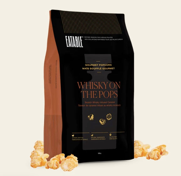 Whisky On The Pops Whisky Infused Popcorn